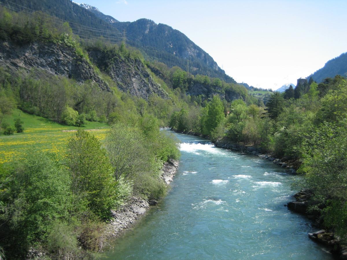 Flüßchen in Graubünden